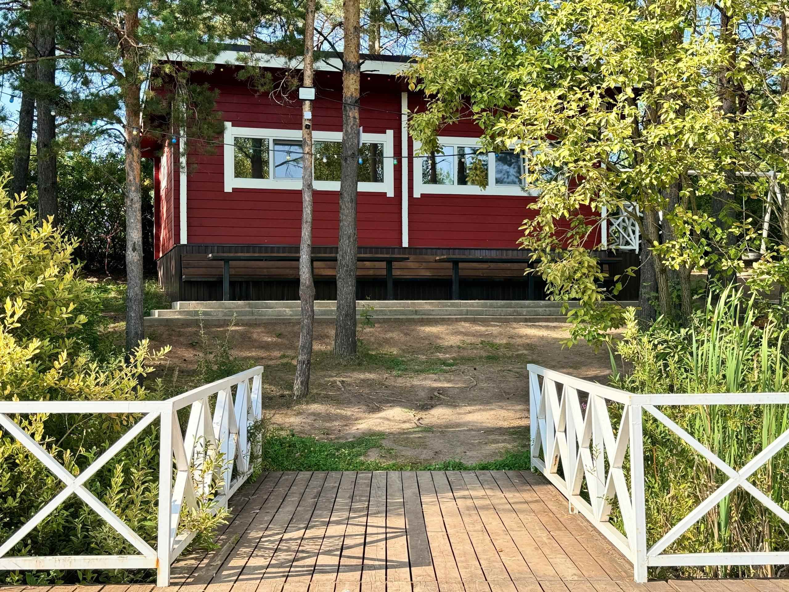 Интерьер Пати Хауса на базе «Карельская»